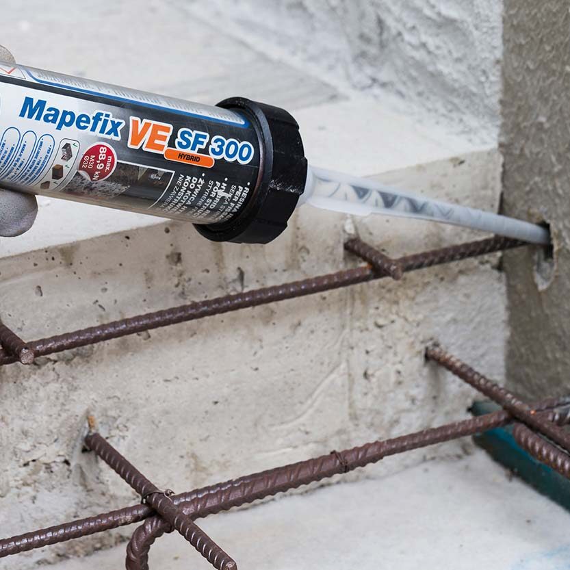 Instalasi Chemical Anchor Besi Rebar